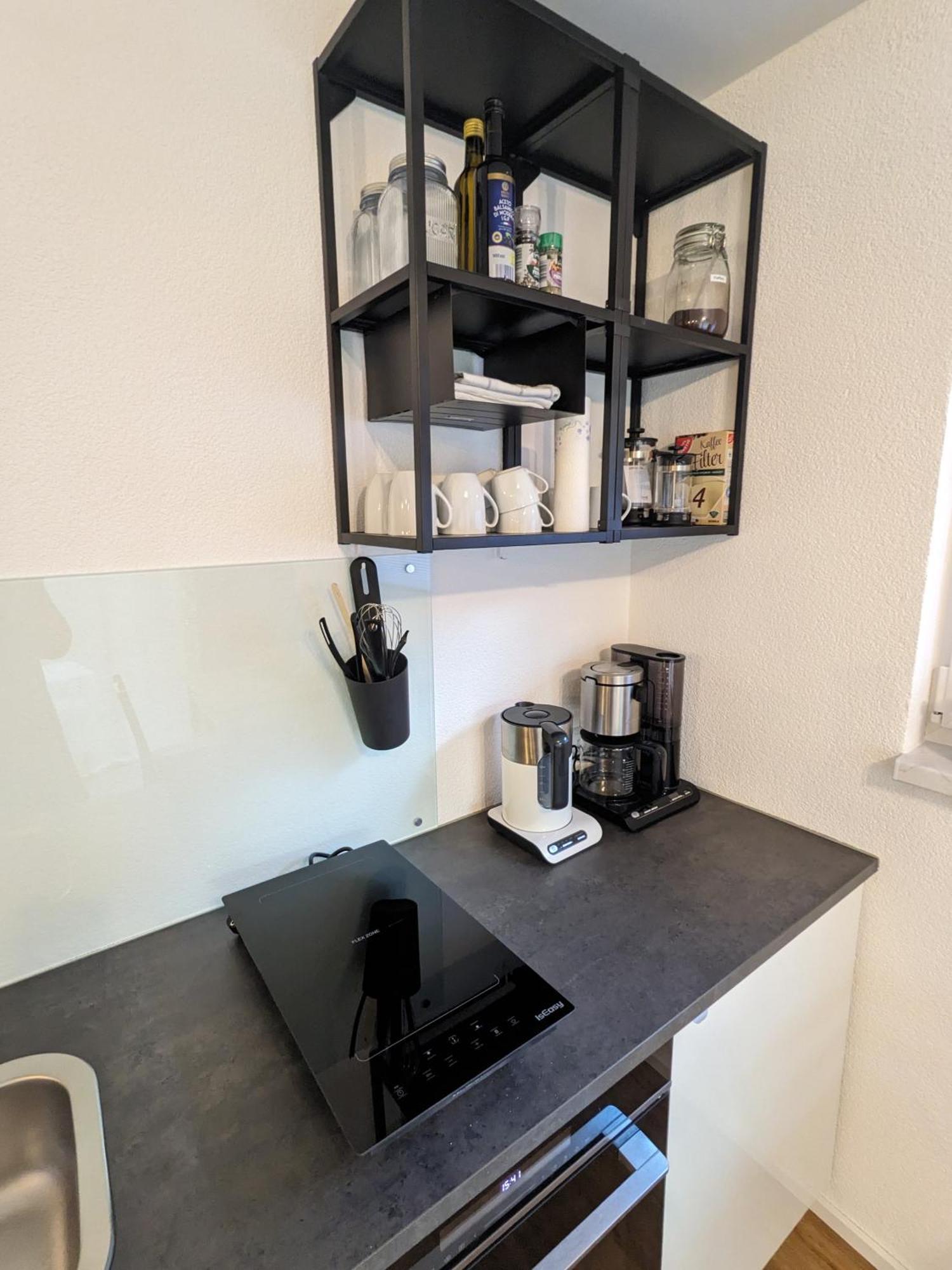 Modernes 1- Zimmer- Apartment Am Fusse Des Hohenstaufen Göppingen Buitenkant foto